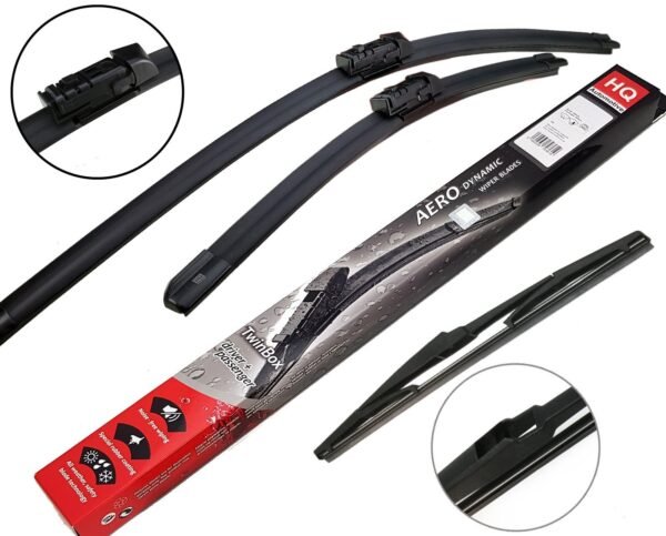 Front + Rear Wiper Blade set fit LAND ROVER Range Rover Sport II Sep.2016-onwards