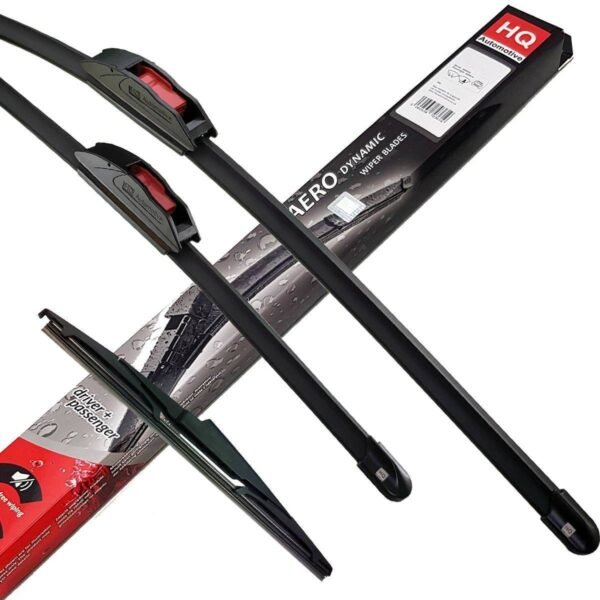 Front + Rear Wiper Blade set fit SSANGYONG Korando C300 Feb.2019-onwards