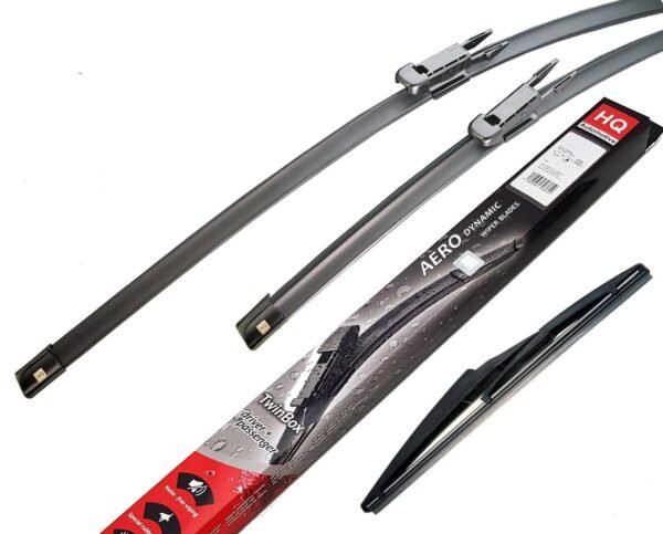 Front + Rear Wiper Blade set fit ALFA ROMEO Mito May.2008-onwards